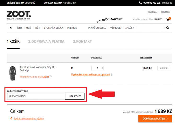 Zoot.cz kedvezmény kód